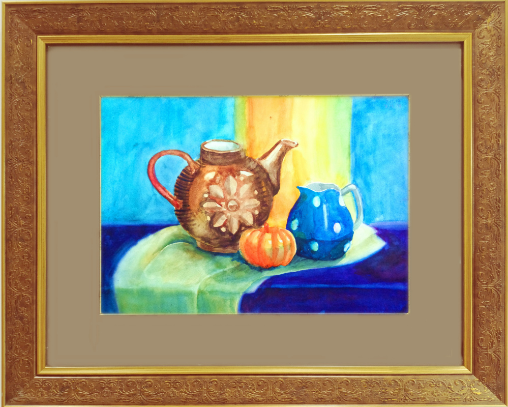 Ariana Arturovna Tolstova. A teapot, a pumpkin and a pitcher