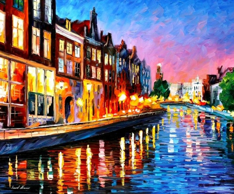 The City 41 39 Cm By Leonid Afremov History Analysis Facts Arthive   305125 