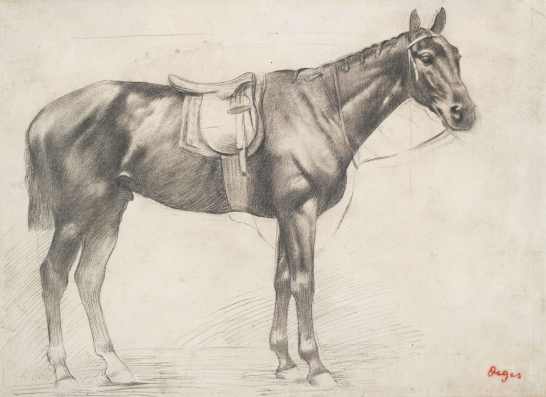 Эдгар Дега лошади