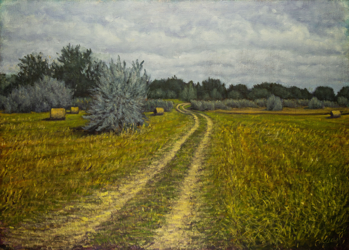 Valery Levchenko. No. 631 In the forest of the Akhtubinsk floodplain.