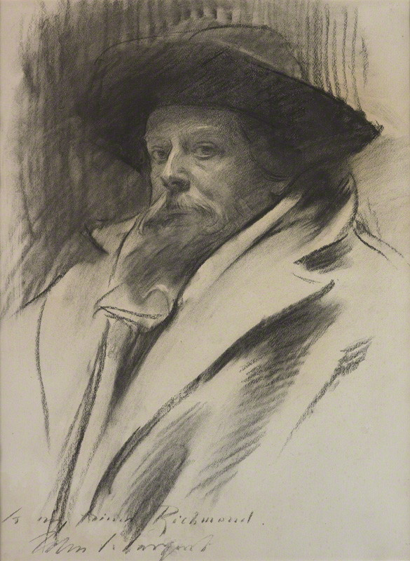 John Singer Sargent. Portrait of sir William Blake Richmond