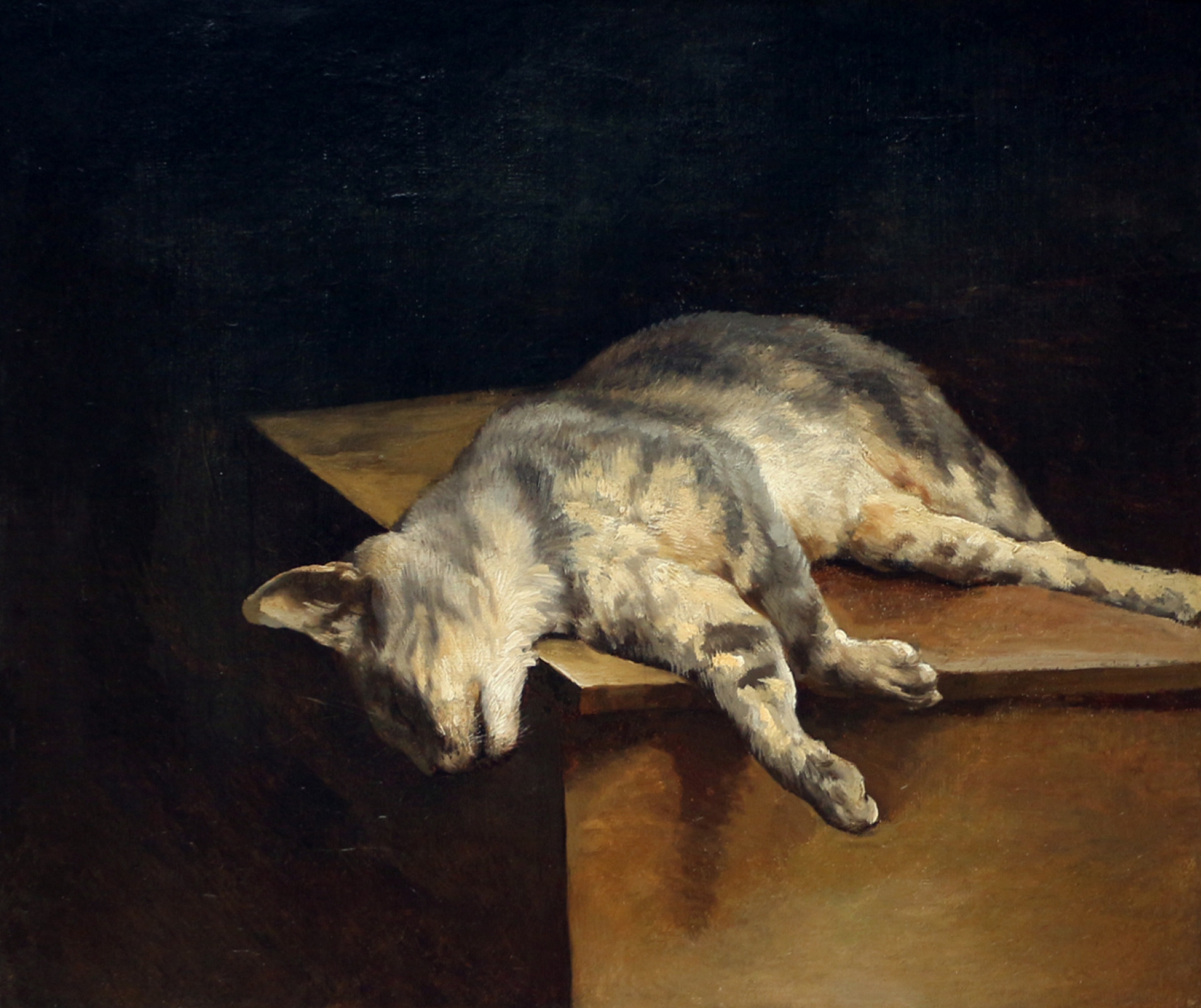 Теодор Жерико - Мертвая кошка на столе, 1819, 61×55 см: Описание  произведения | Артхив