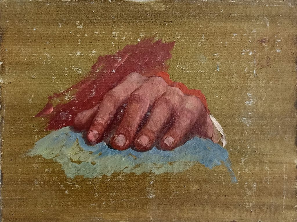 Ilya Sergeevich Glazunov. Hand. Brush
