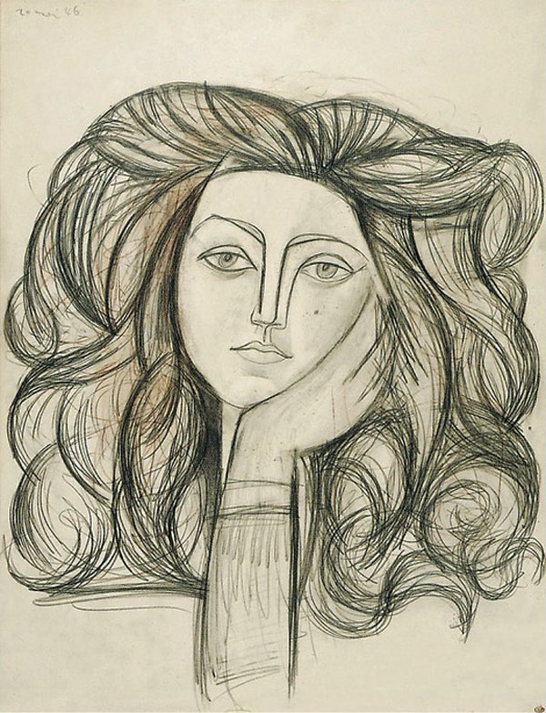 Pablo Picasso. Portrait of Francoise