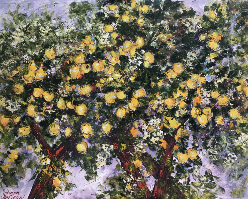 Diana Malivani. Bloomy Lemon Trees
