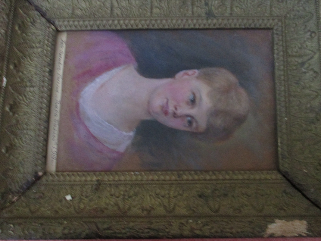 Petr Petrovich Ballod (Balodis). Portrait of Vera's daughter