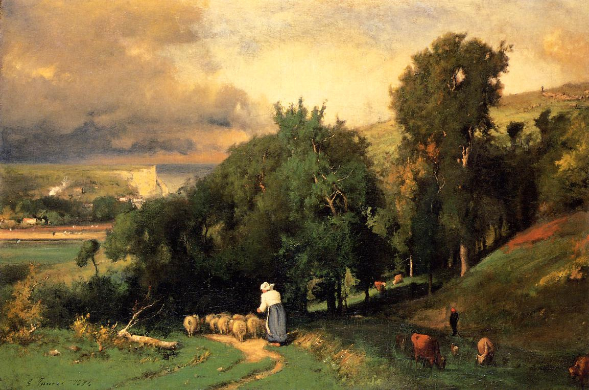 Картины пейзажи 18 века Джордж Иннесс