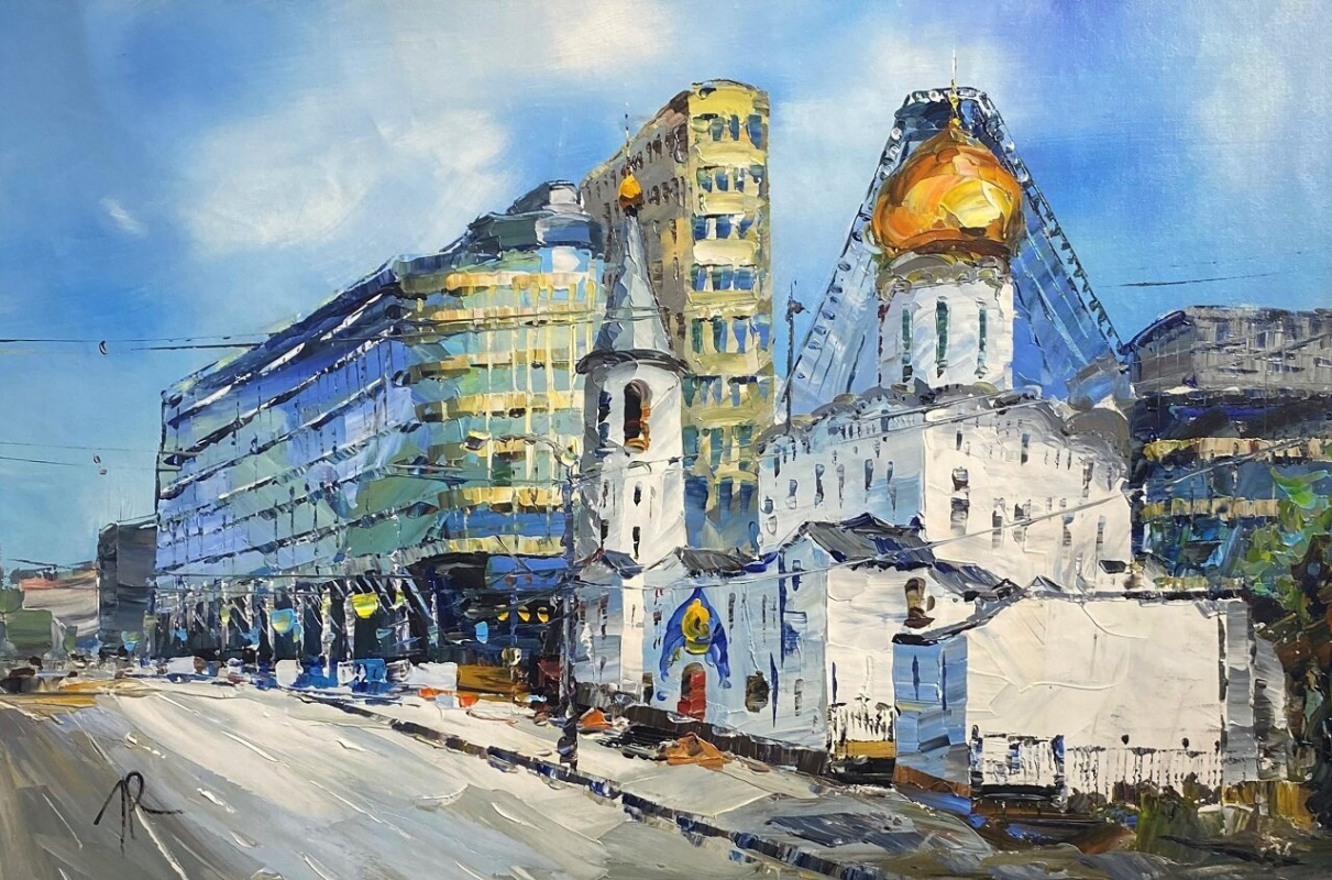 Jose Rodriguez. Belorusskaya. View of White Square