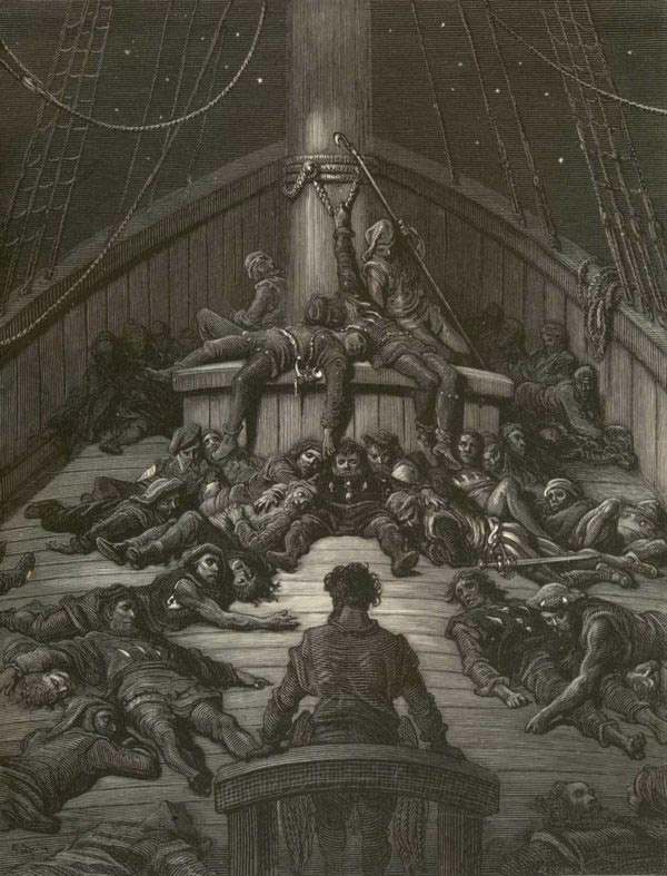 Paul Gustave Dore. A poem about an old sailor