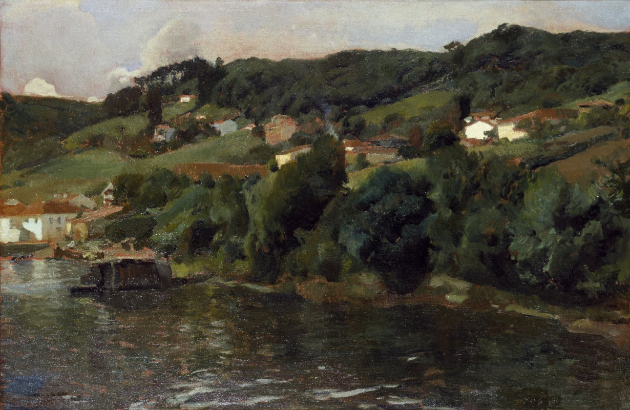 Joaquin Sorolla. Asturian landscape