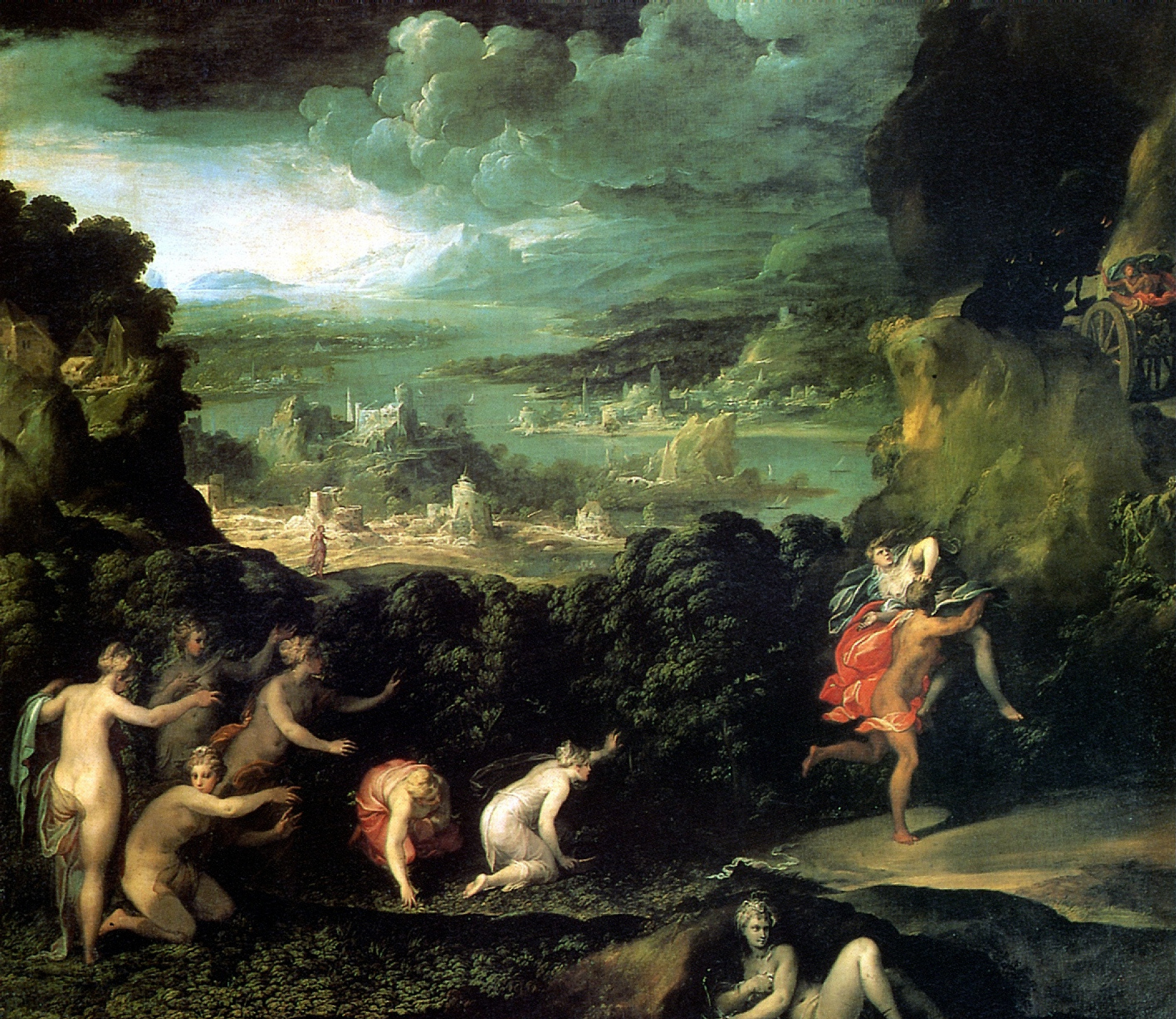 The Abduction Of Proserpine, 196×215 cm by Niccolo del Abbate: History, Analysis & Facts | Arthive