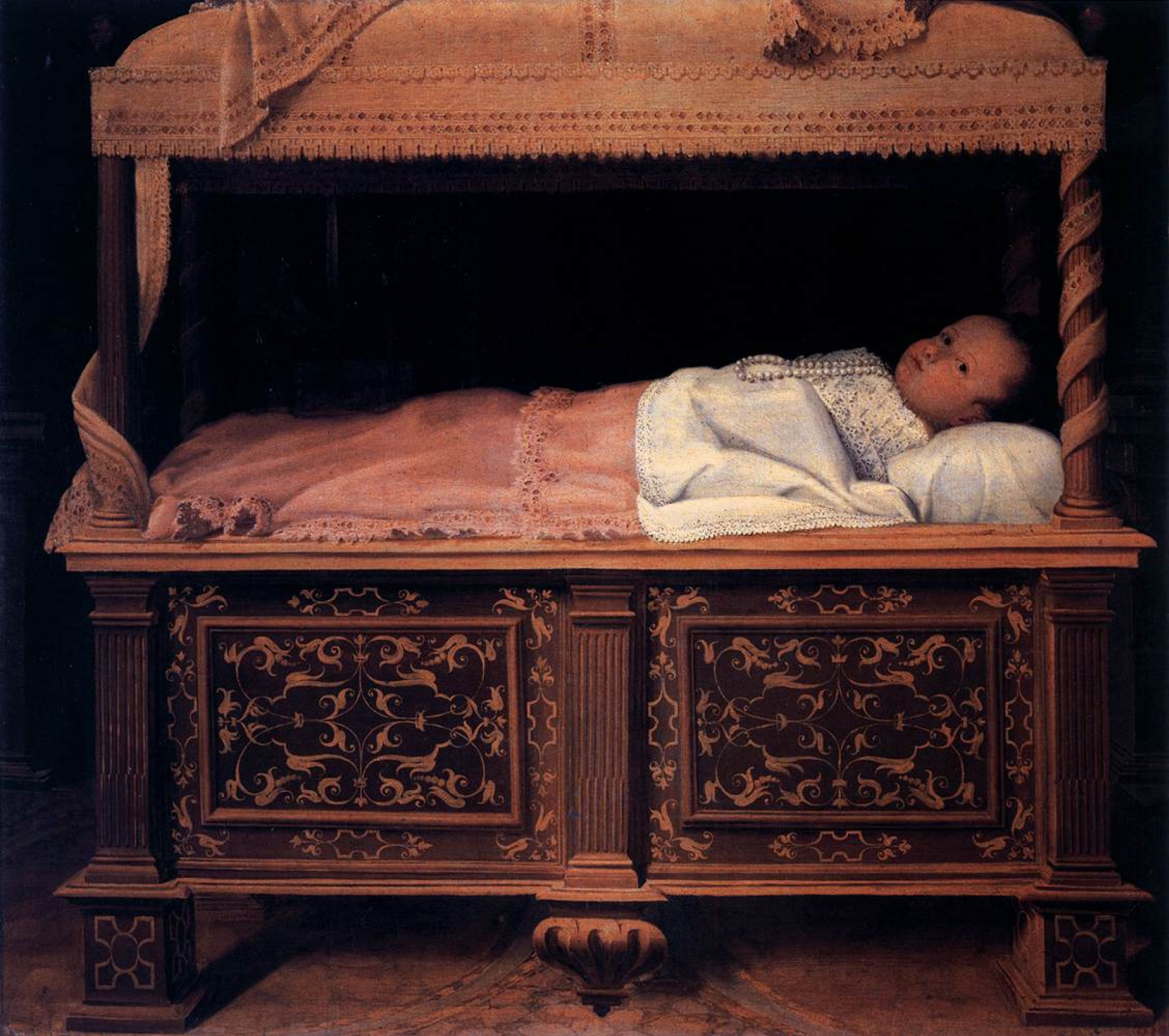 Спать в люльку. Лавиния фонтана (1552-1614). Лавиния фонтана Мадонна. Младенец в колыбельке. Детская люлька для новорожденных в средневековье.