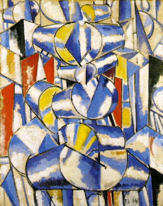 Fernand Leger. The contrast of forms