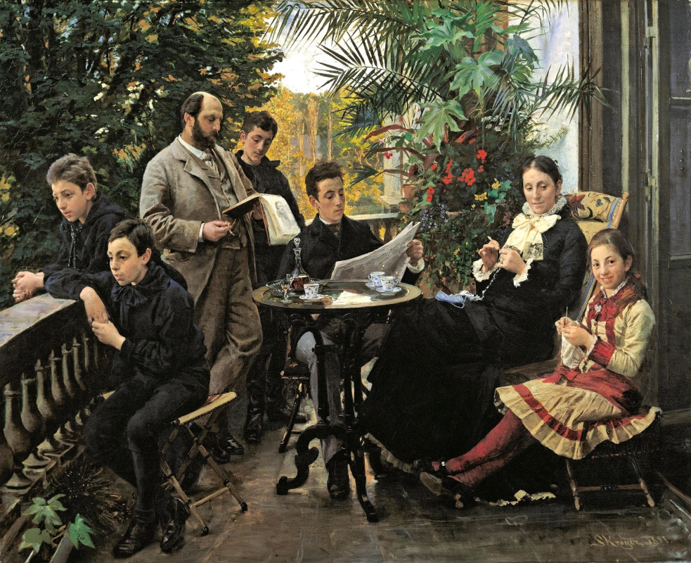 Peder Severin Krøyer. Family Of Hirschsprung's