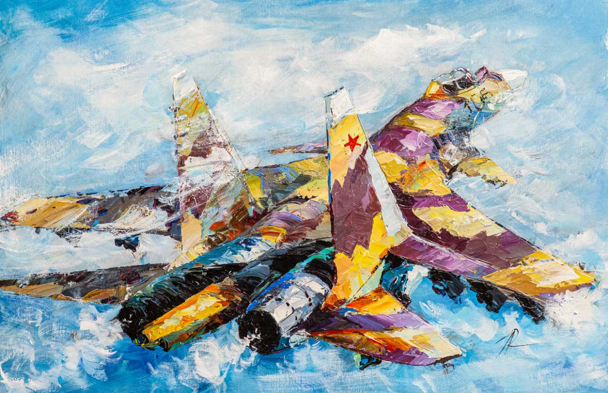 Jose Rodriguez. Aircraft Su-37. Conquering the sky