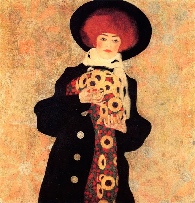 Egon Schiele. Woman in black hat