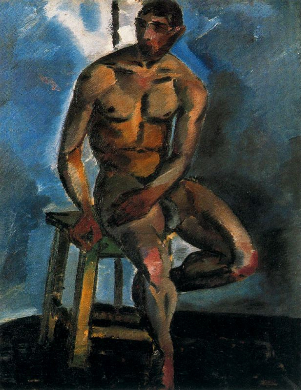 Naked Male Impressionist