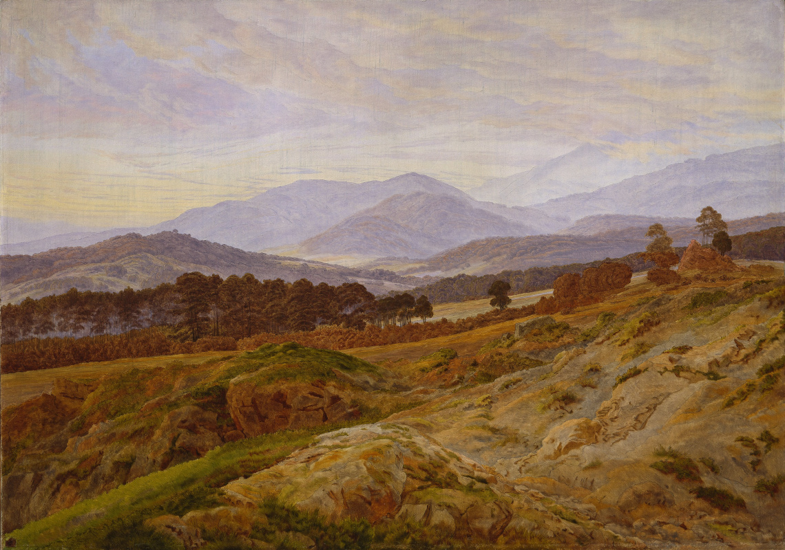 Caspar David Friedrich. Memories of the mountains