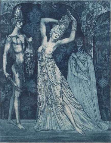 Ernst Fuchs. Salome