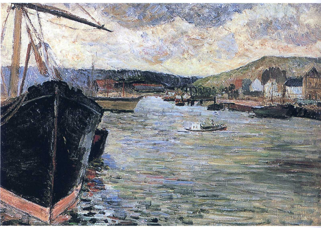 Paul Gauguin. The Port Of Rouen