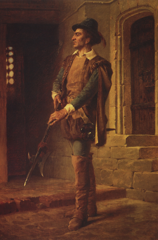 Vasily Polenov. The Huguenot