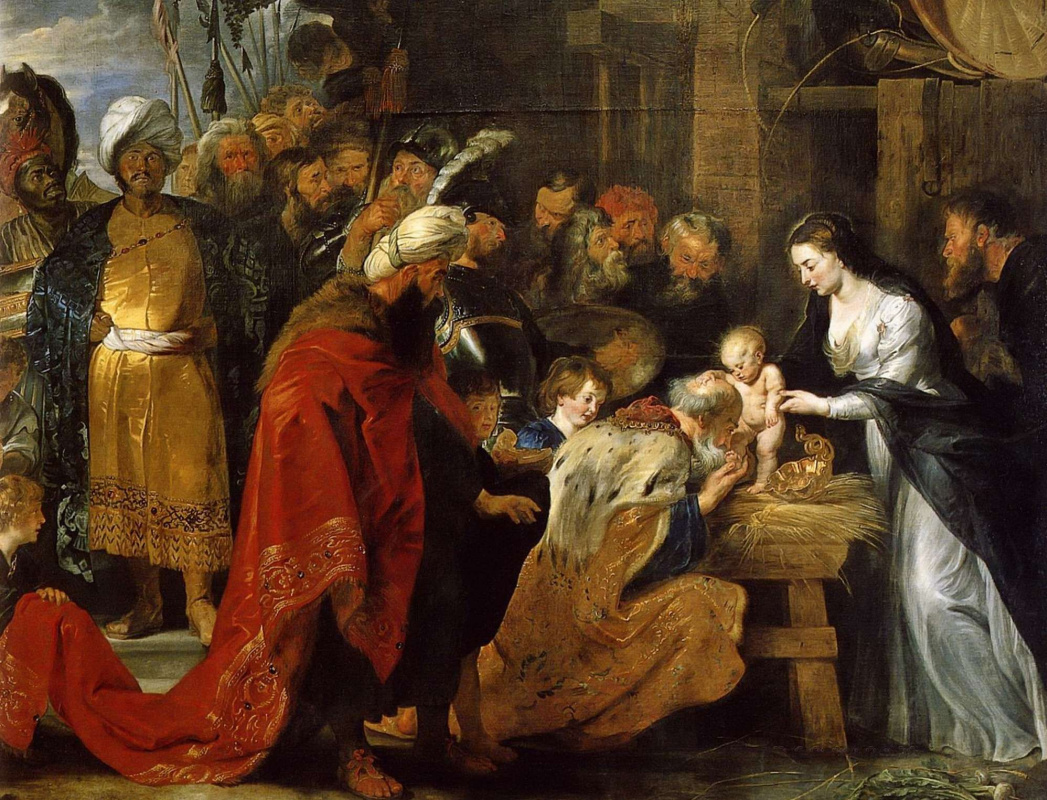 Peter Paul Rubens. The adoration of the Magi