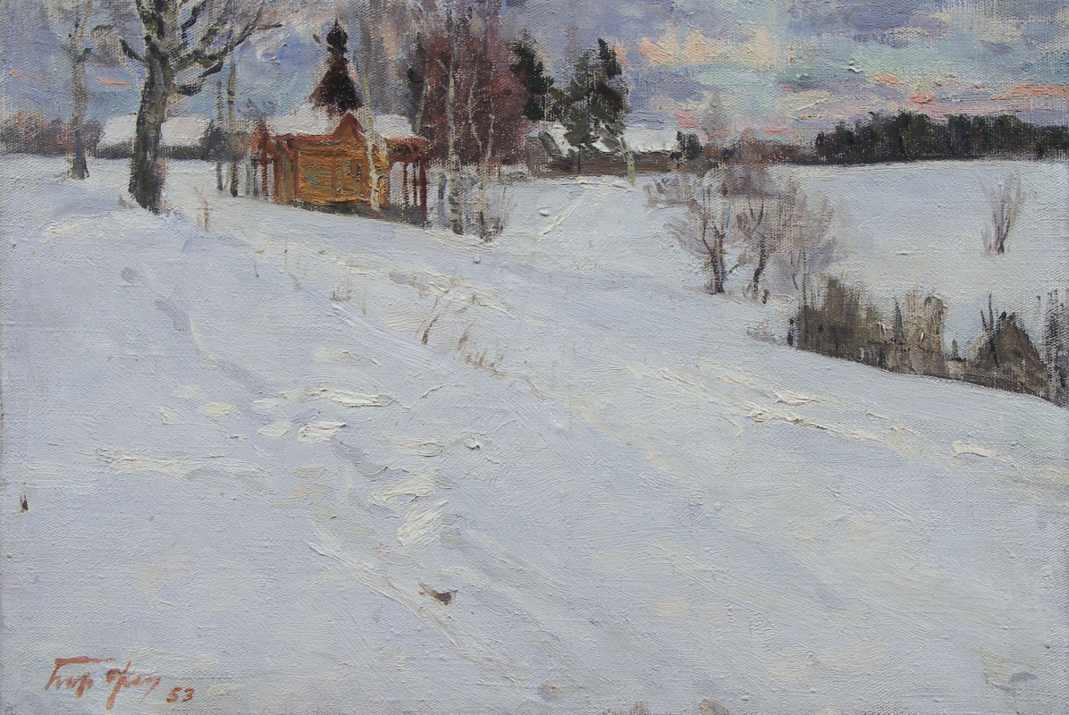 Boris Fedorovich Fedorov. Winter
