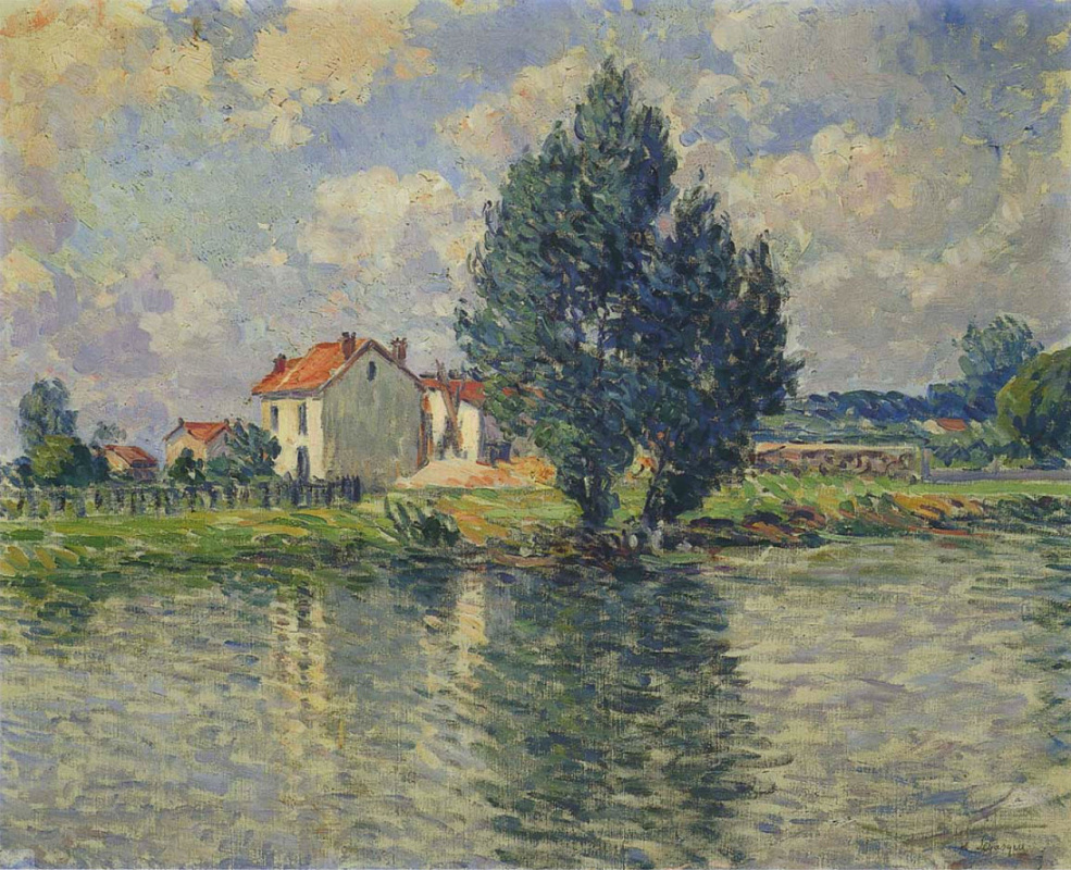 Henri Lebasque. The river