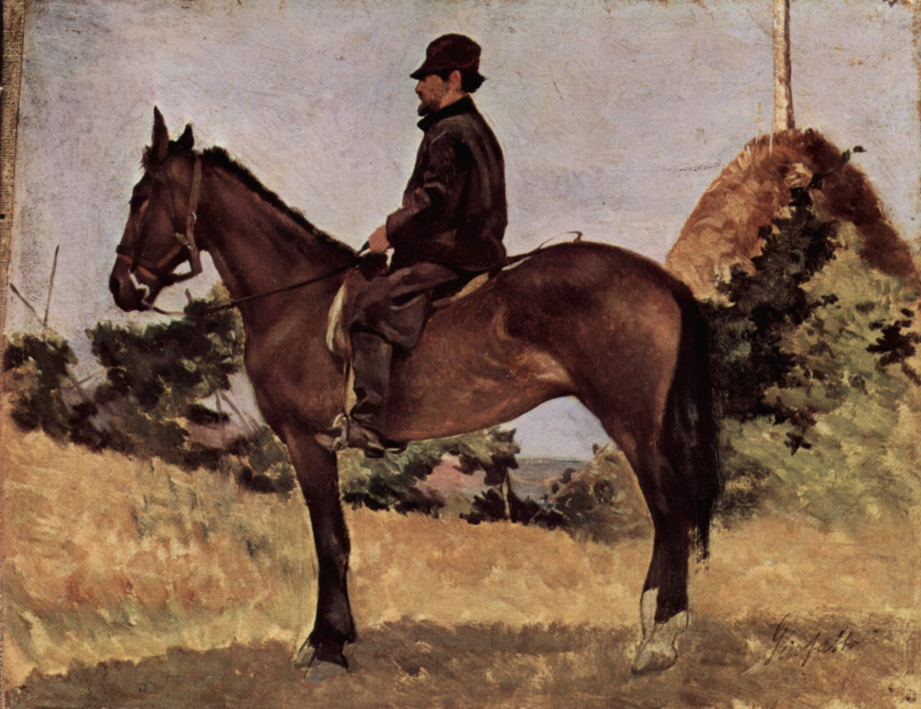 Giovanni Fattori. Riders