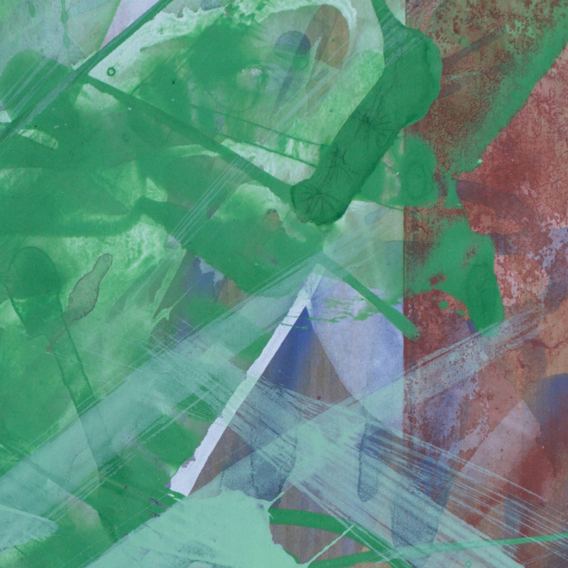 Science Botany. Abstract Painting