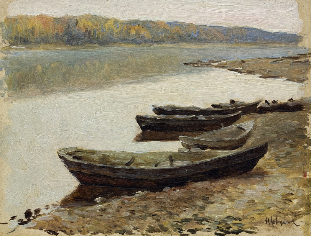 Лодки на картинах известных художников