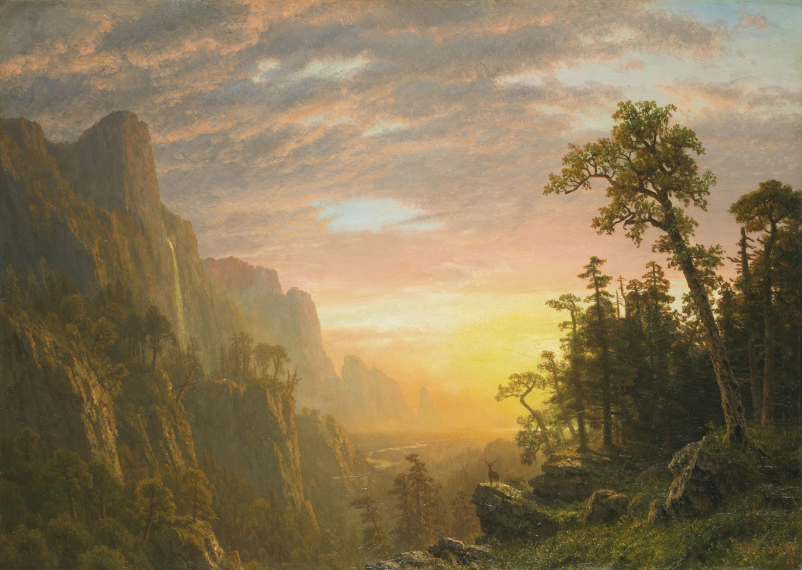 Albert bierstadt картины