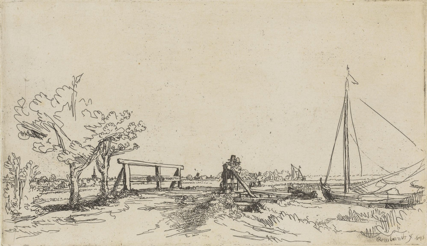 Rembrandt Harmenszoon van Rijn. Bridge