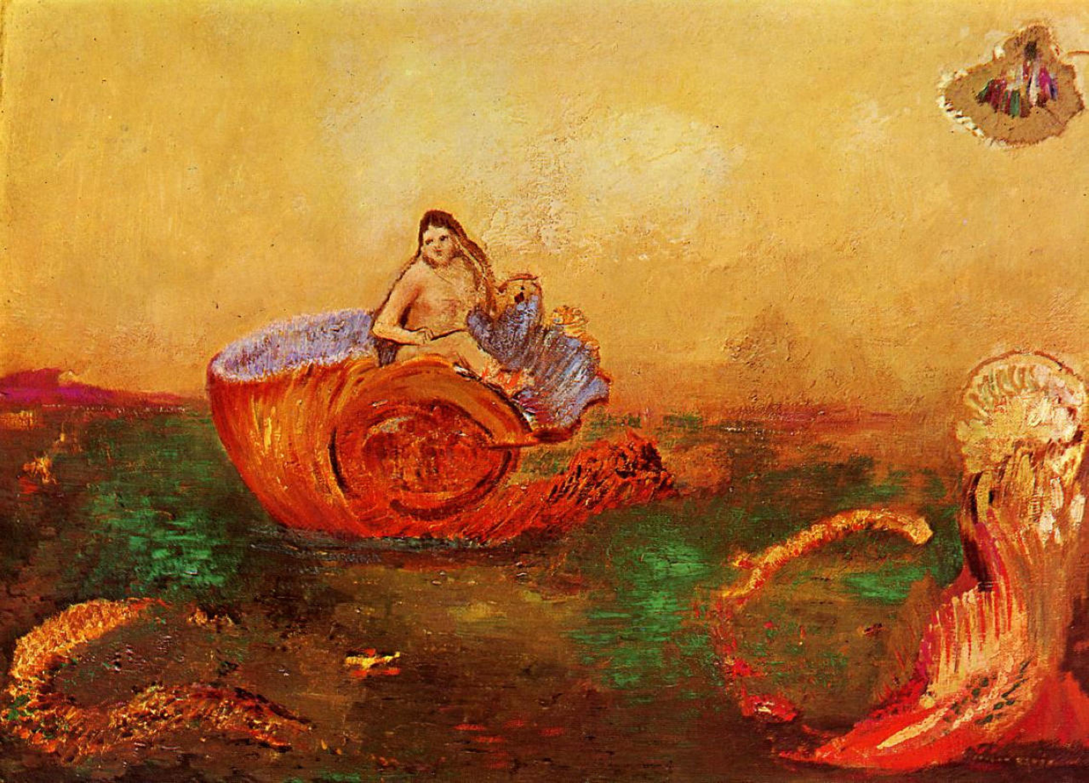 Odilon Redon The Birth Of Venus, 1912: Descripción de la obra | Arthive