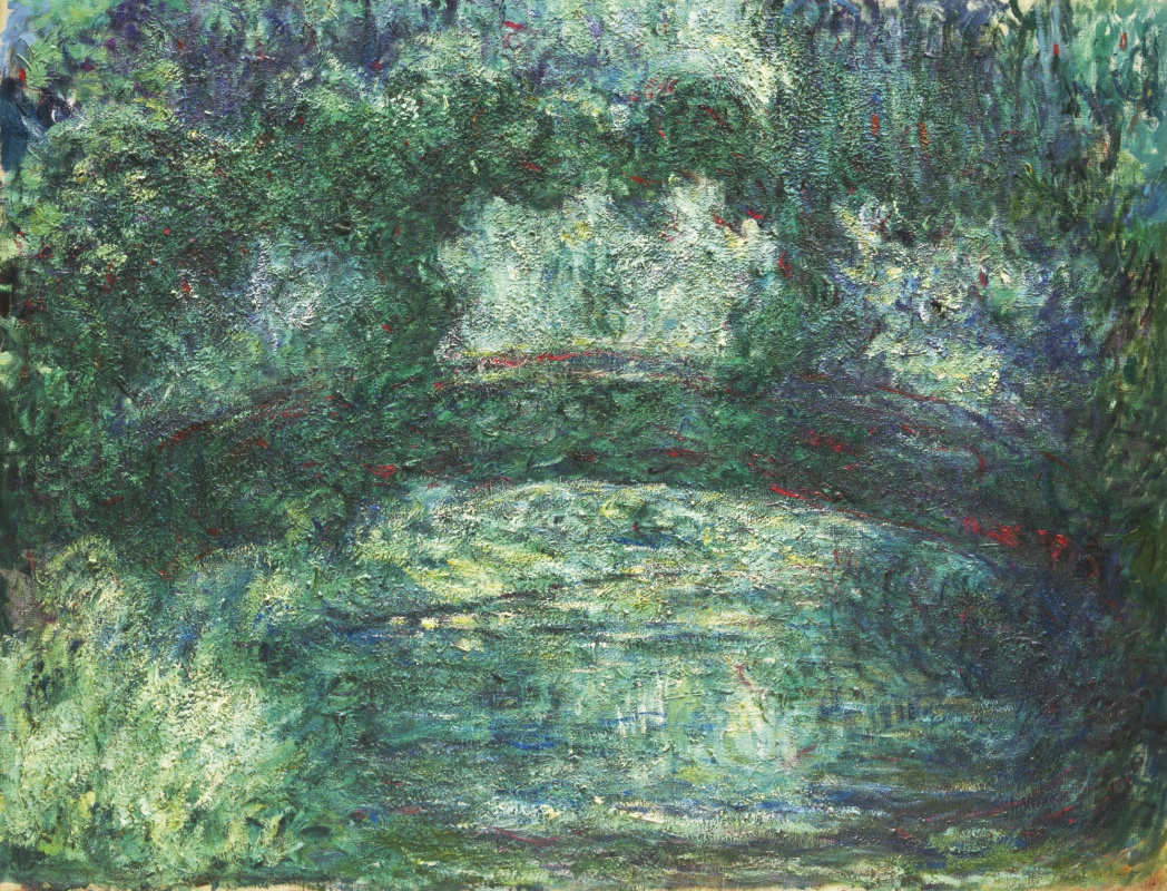 Claude Monet. Japanese bridge