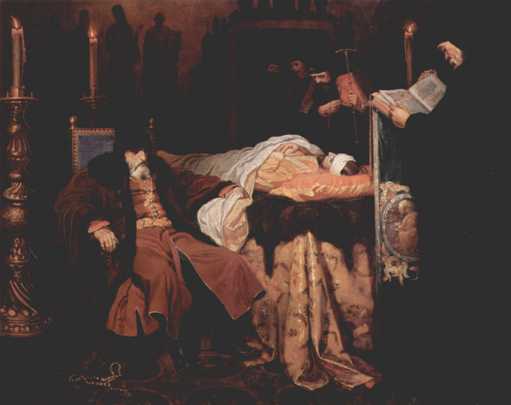 Vyacheslav Grigorievich Schwartz. Ivan the terrible at the body of the murdered son