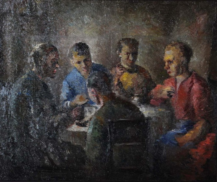 Konstantin Klavdianovich Zefirov (1879-1960). Dinner