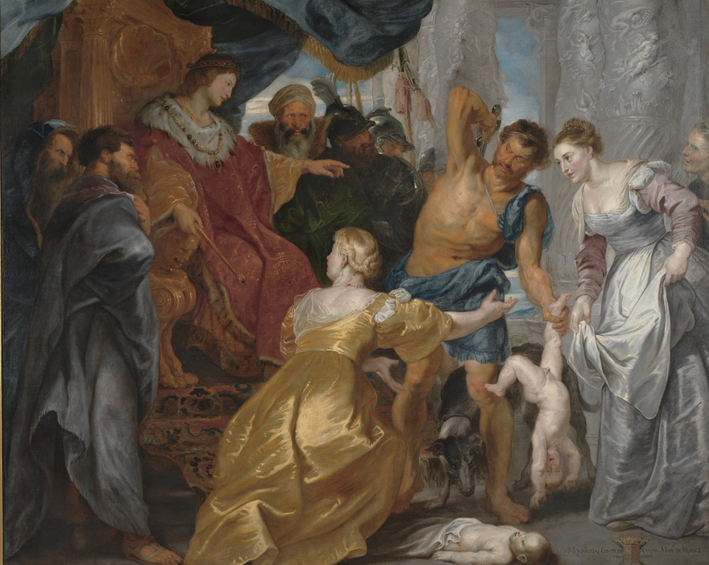 Peter Paul Rubens. Judgement of Solomon
