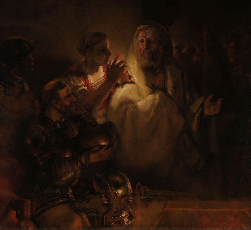 Rembrandt Harmenszoon van Rijn. Peter's Denial