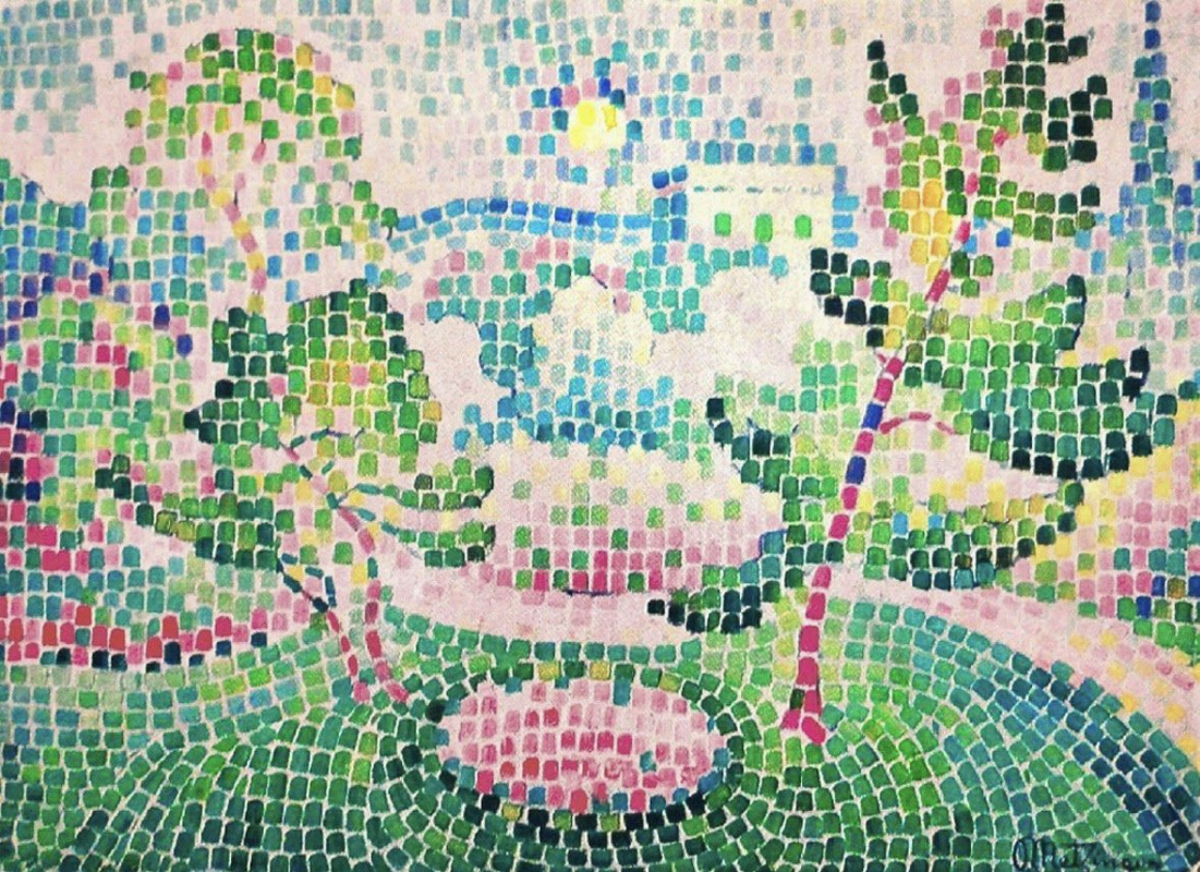Jean Metzinger. Landscape with a fountain