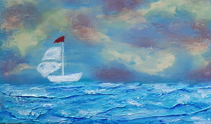 Asya Alibala gizi Hajizadeh. Paper boat