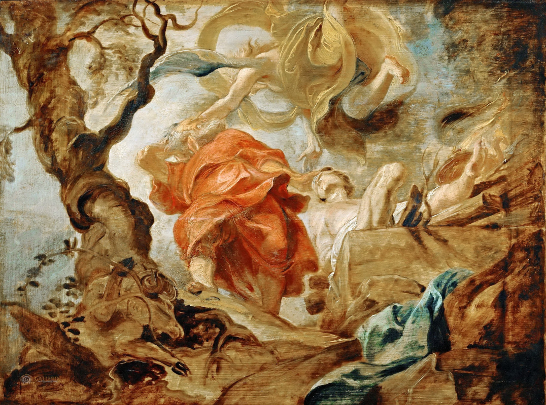 Peter Paul Rubens. The Sacrifice Of Isaac