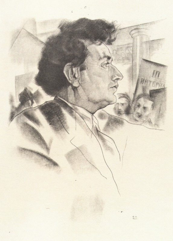Yuri Pavlovich Annenkov. Portrait of Grigory Zinoviev