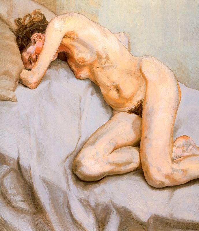Lucien Freud. Nude girl