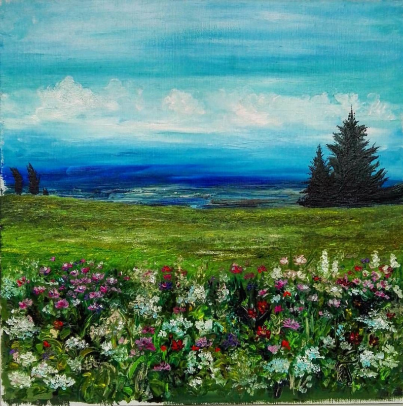 Alina Evgenievna Shvareva. The Georgian landscape