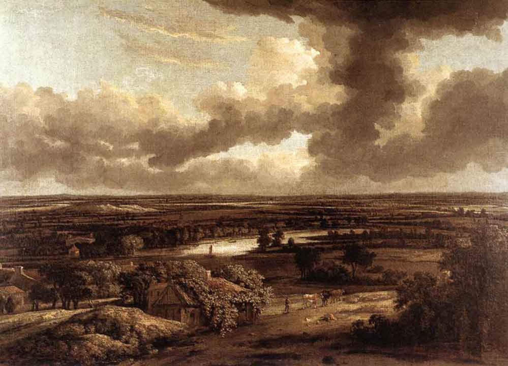 famous rembrandt landscape paintings