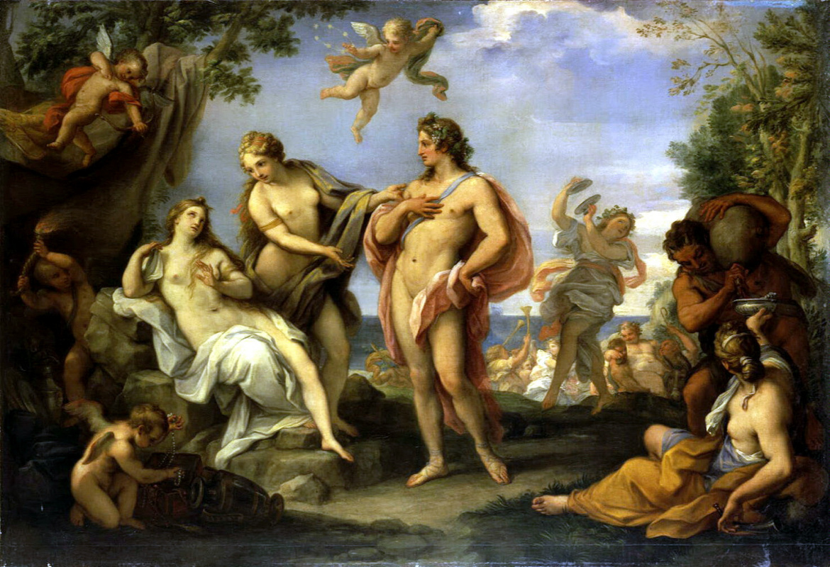 Giuseppe Bartolomeo Chiari. Bacchus and Ariadne