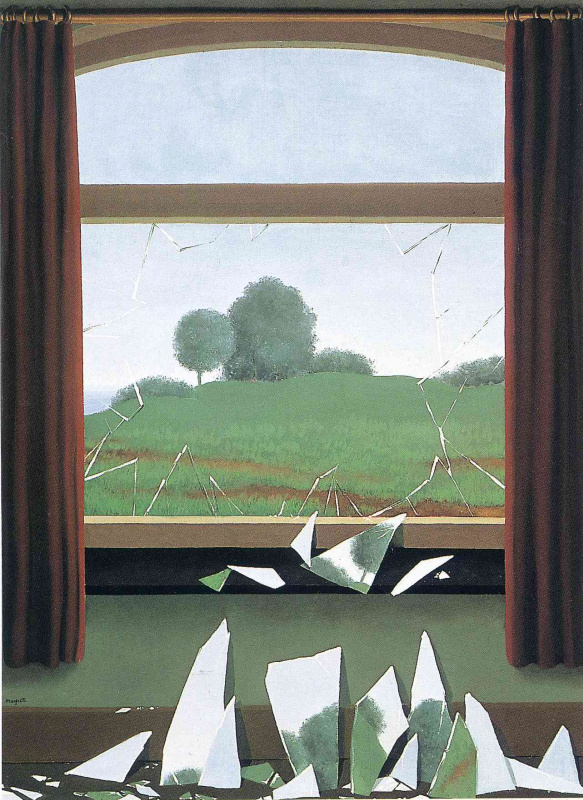 René Magritte. The key to the fields