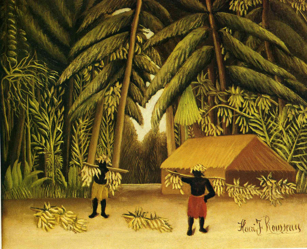 Henri Rousseau. Banana harvest