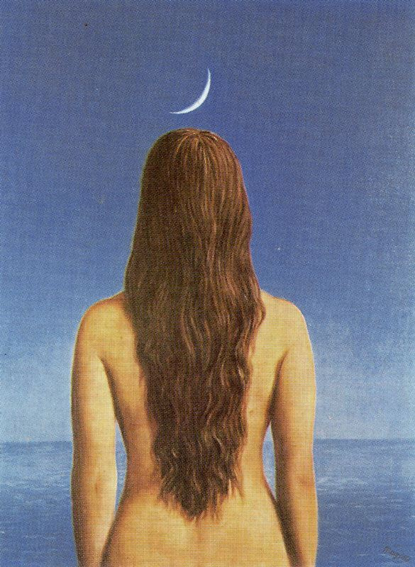 René Magritte. Evening dress